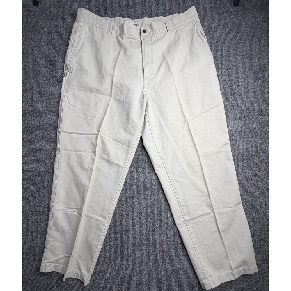 Vintage Columbia ROC Cargo Pants Mens 38x30‎ Beige Khaki Utility Outdoor AM8142